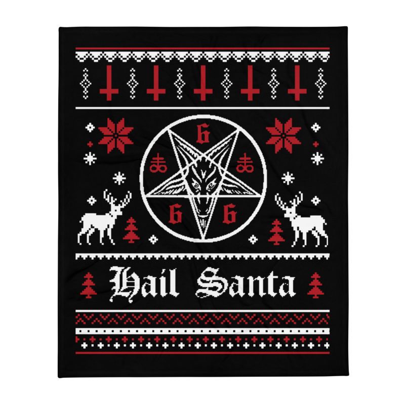 Hail Santa Baphomet Pläd