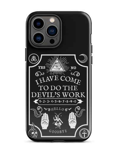 Devil's Work iPhone Tough Case