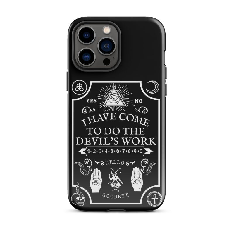 Devil's Work iPhone Tough Case