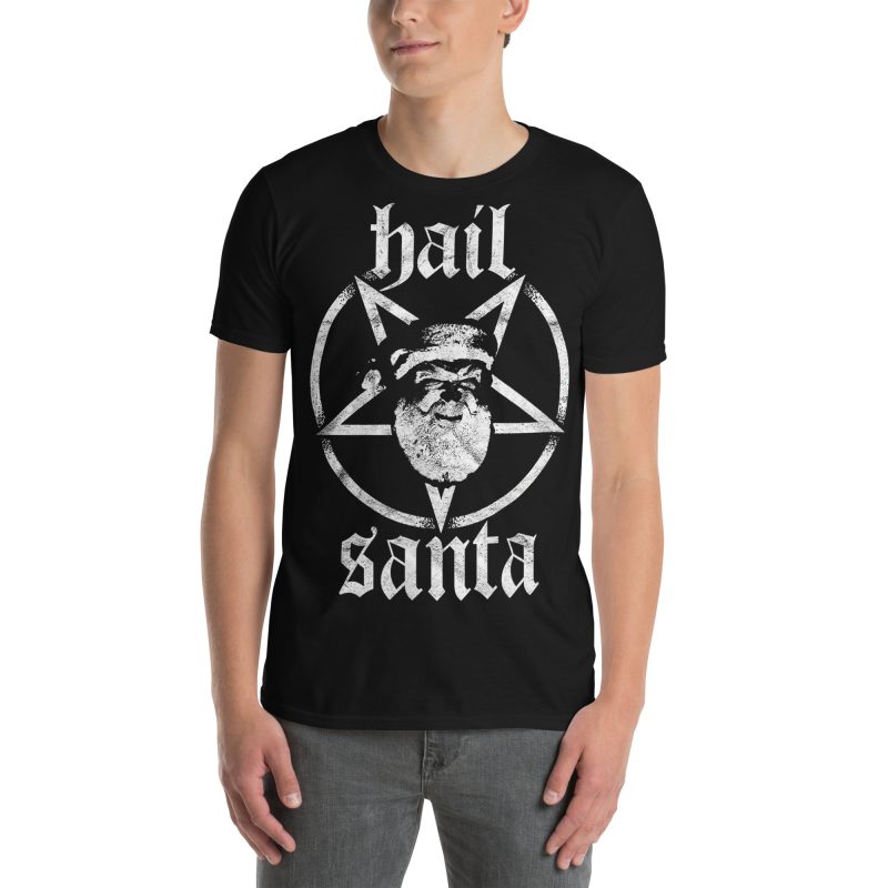 Satanic Santa T-shirt - Bild 2