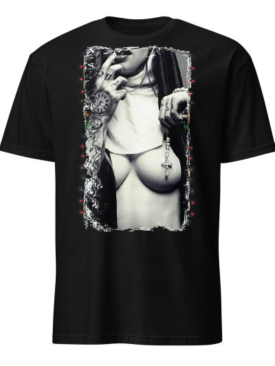 Sexy Nun Christmas T-shirt