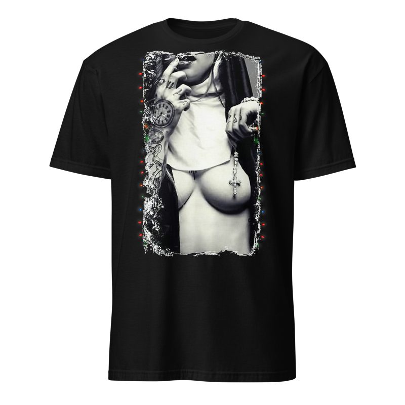 Sexy Nun Christmas T-shirt