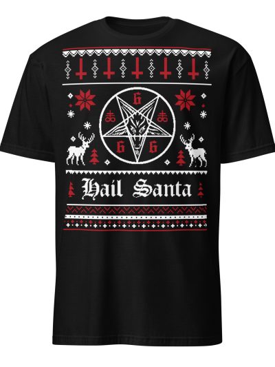 Hail Santa Baphomet T-shirt