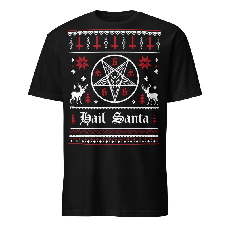 Hail Santa Baphomet T-shirt