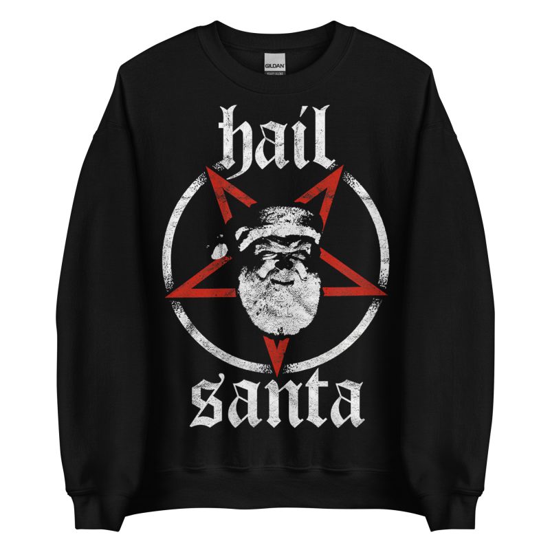 Satanic Santa Red Jultröja