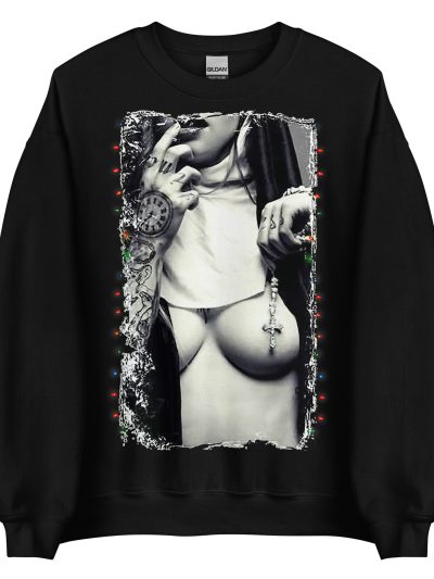 Sexy Nun Christmas Jultröja