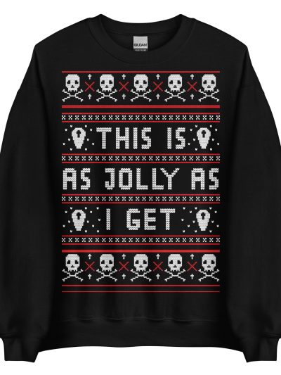 As Jolly As I Get Jultröja