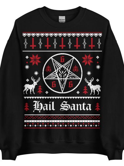 Hail Santa Baphomet Jultröja
