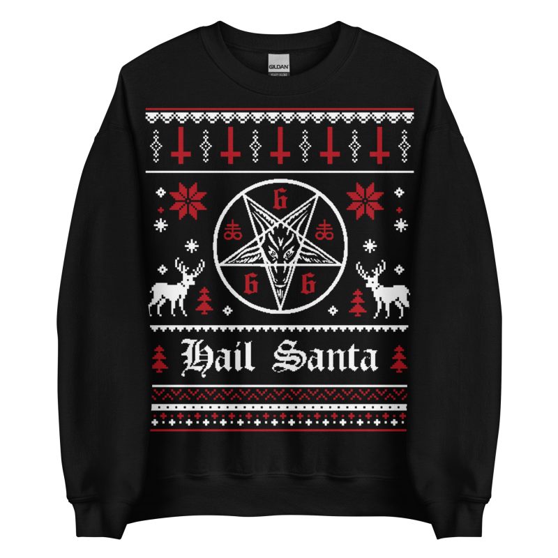 Hail Santa Baphomet Jultröja