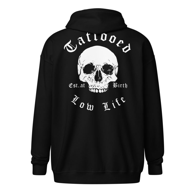 Tattoeed Low Life Zip Hoodie - Bild 2