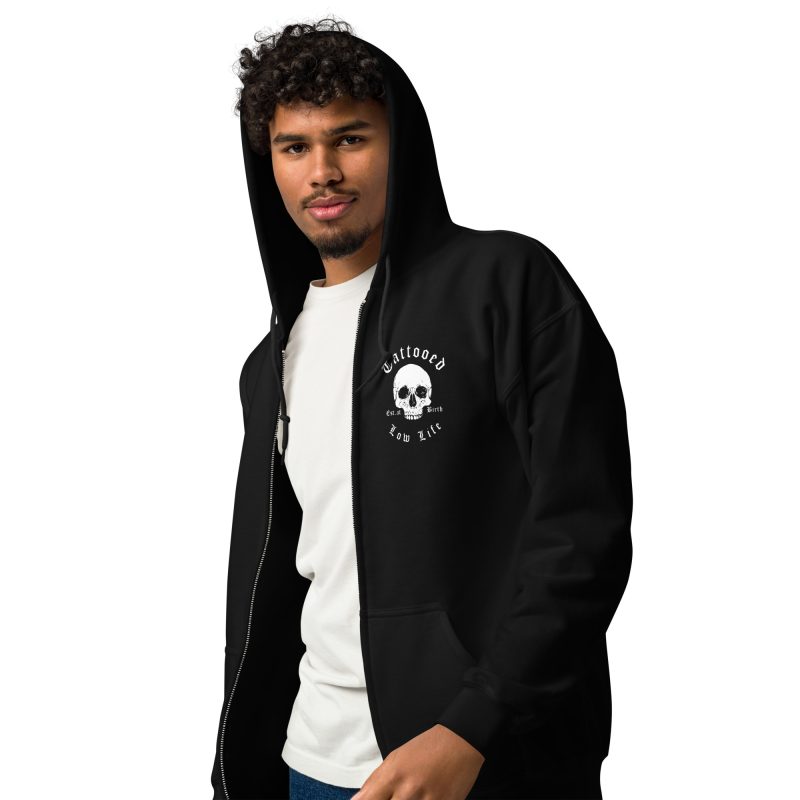 Tattoeed Low Life Zip Hoodie - Bild 3