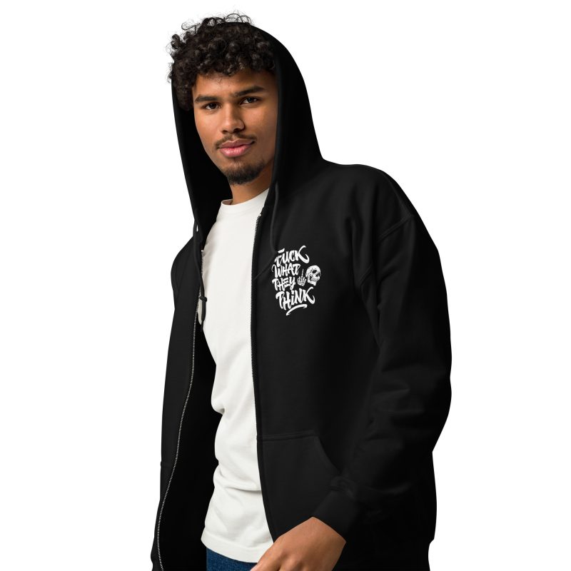 Fuck What They Think Zip Hoodie - Bild 3