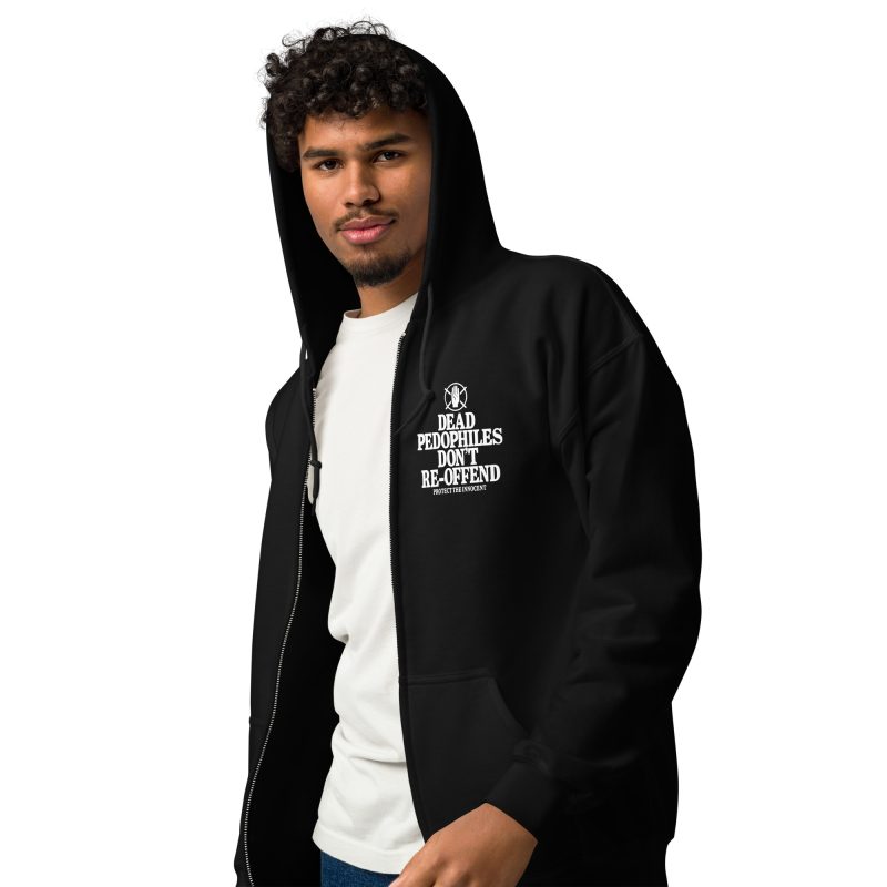 Dead Pedophiles Zip Hoodie - Bild 3