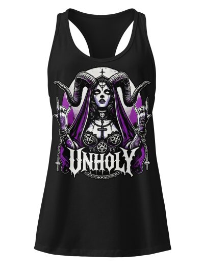 Unholy Devil Nun Racerback Linne