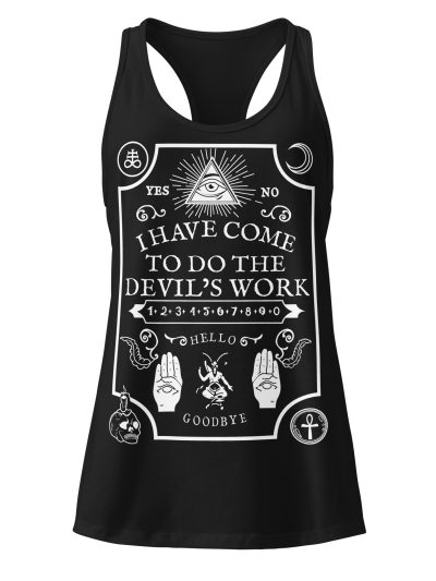 Devil's Work Racerback Linne