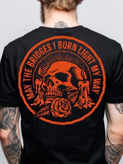 Burning Bridges T-shirt [Ryggtryck]