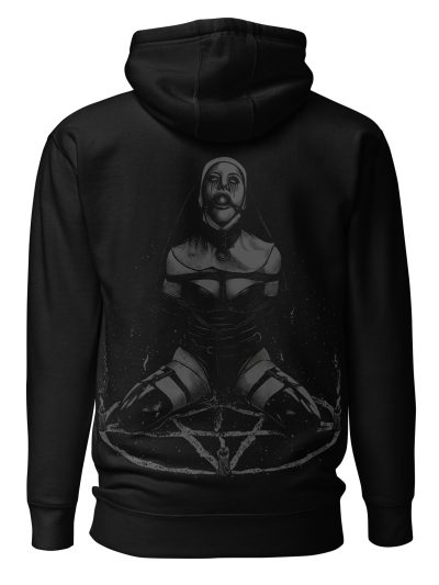 Pentagram Nun Hoodie