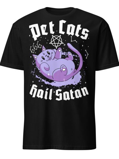 Pet Cats, Hail Satan T-shirt