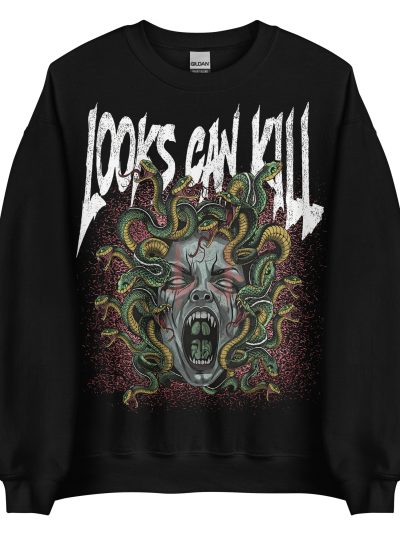 Looks Can Kill Sweatshirt