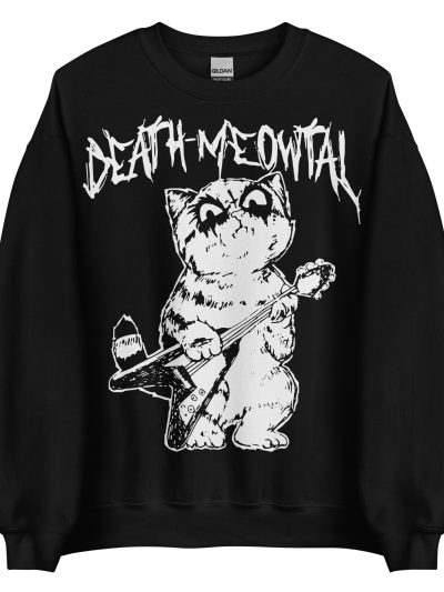 Death Meowtal Sweatshirt
