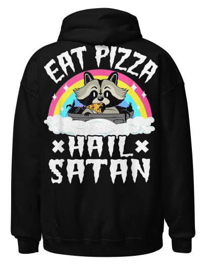 Eat Pizza, Hail Satan Hoodie
