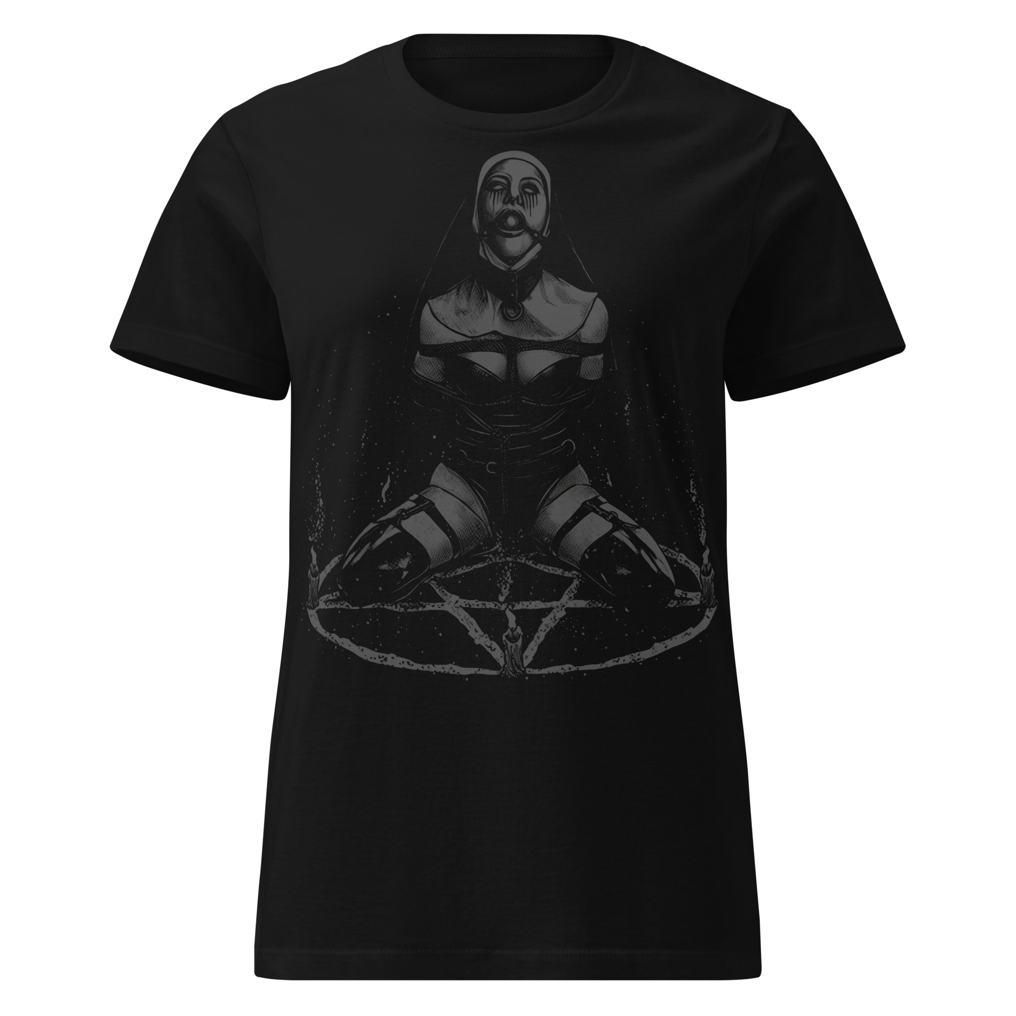 Pentagram Nun Women's T-shirt