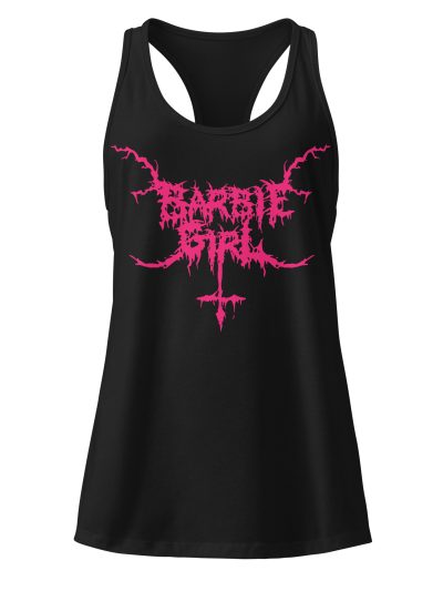 Metal Barbie Racerback Linne