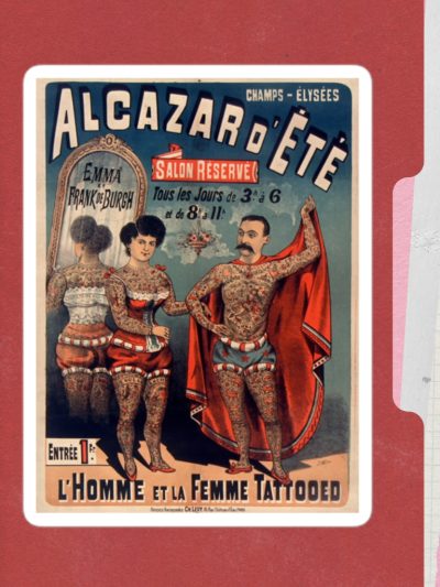 Alcazar Circus Sticker