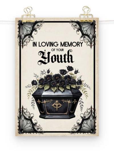 In Loving Memory A4 Poster