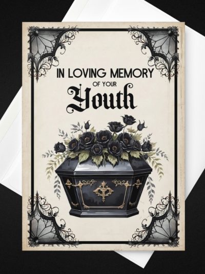 In Loving Memory Gratulationskort