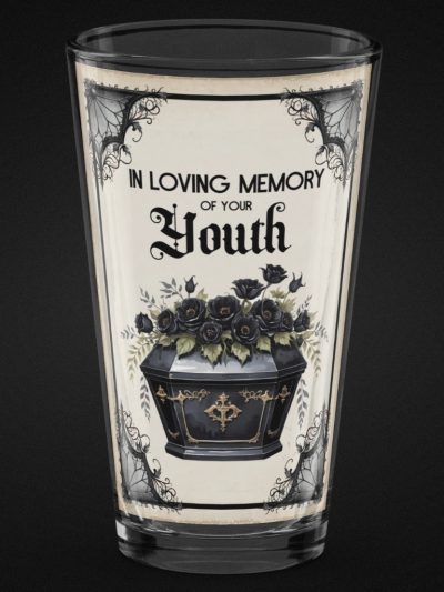 In Loving Memory Shaker Pint Glas