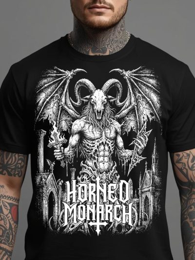 Infernal Horned Monarch T-shirt