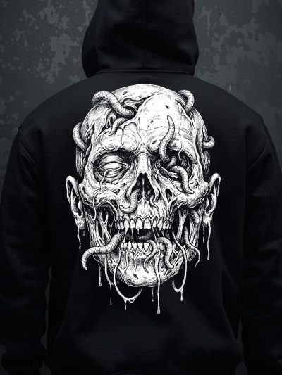 The Worm Infested Wraith Zip Hoodie