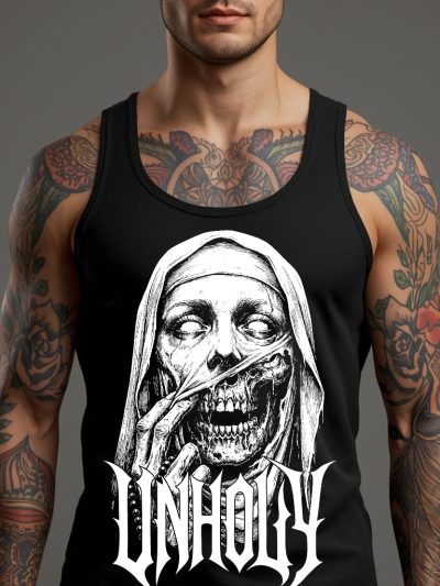 Unholy Skeleton Nun Linne