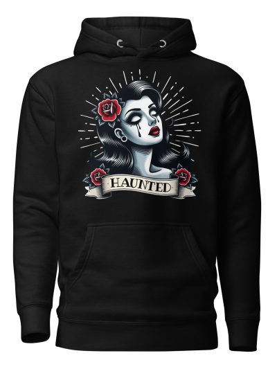 Haunted Hoodie Svart