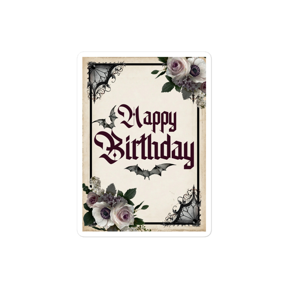 Happy Birthday Sticker - Bild 2