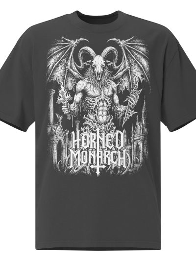 Infernal Horned Monarch Oversize T-shirt
