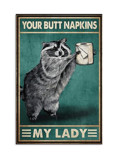 Your Butt Napkins Vykort