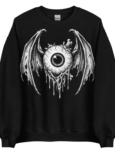 Winged Ocular Abomination Sweatshirt