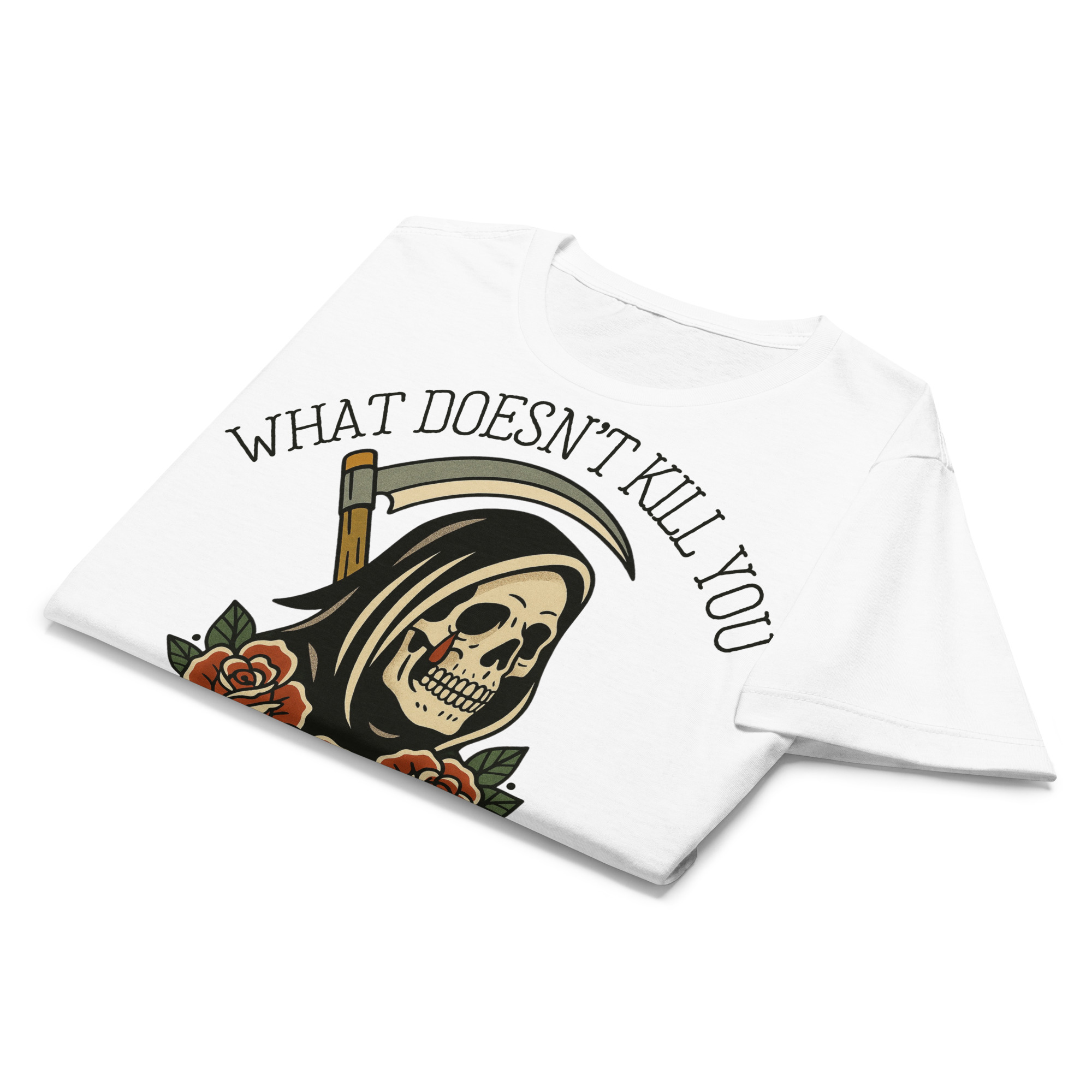 What Doesn't Kill You Women's T-shirt Vit - Bild 2