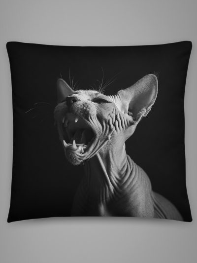 Grey Sphynx 3 Prydnadskudde