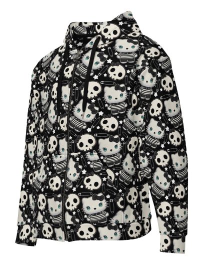 Emo Kitties Premium Zip Hoodie
