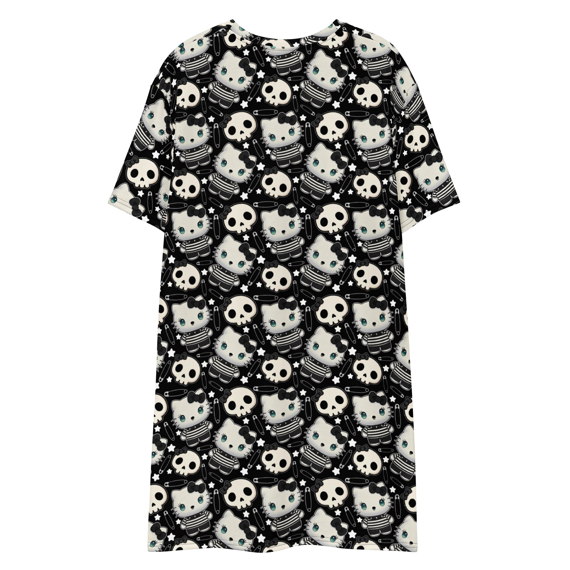 Emo Kitties T-shirt Klänning - Bild 6