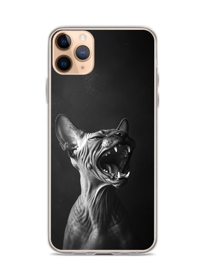 Grey Sphynx iPhone Mobilskal