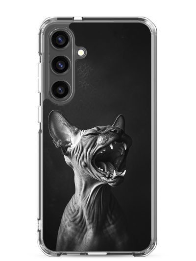 Grey Sphynx Samsung Mobilskal