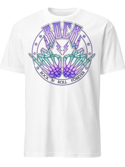 Rock N' Roll Forever T-shirt Vit