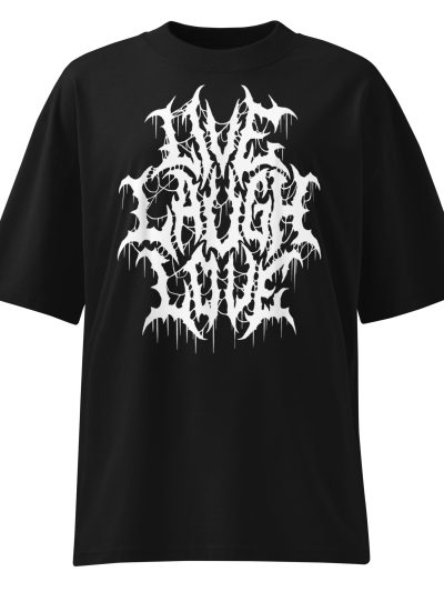 Live Laugh Love Oversize T-shirt [High Neck]