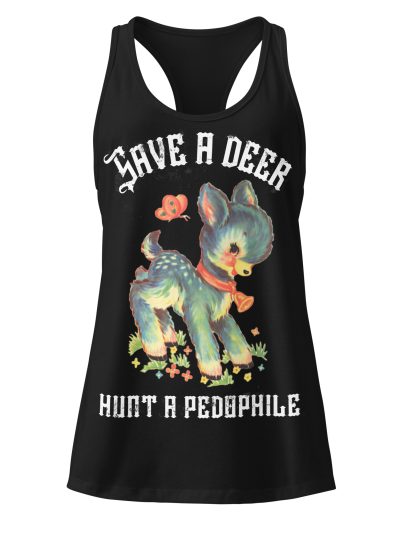 Save A Deer Racerback Linne