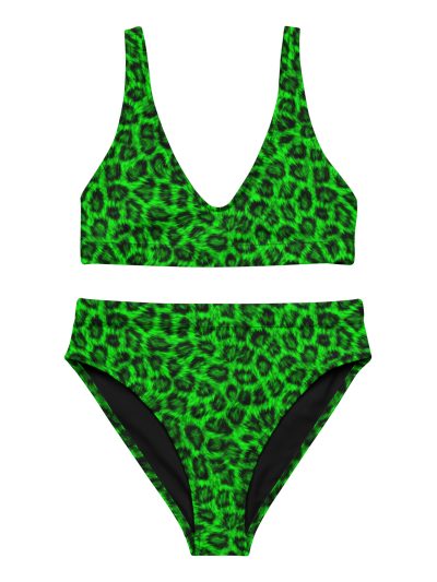 Green Leopard Bikini [2XL]