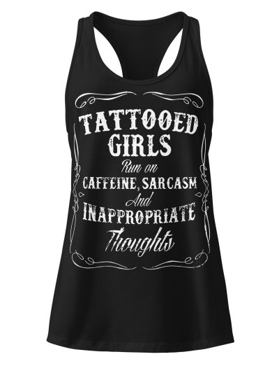 Tattooed Girls Racerback Linne